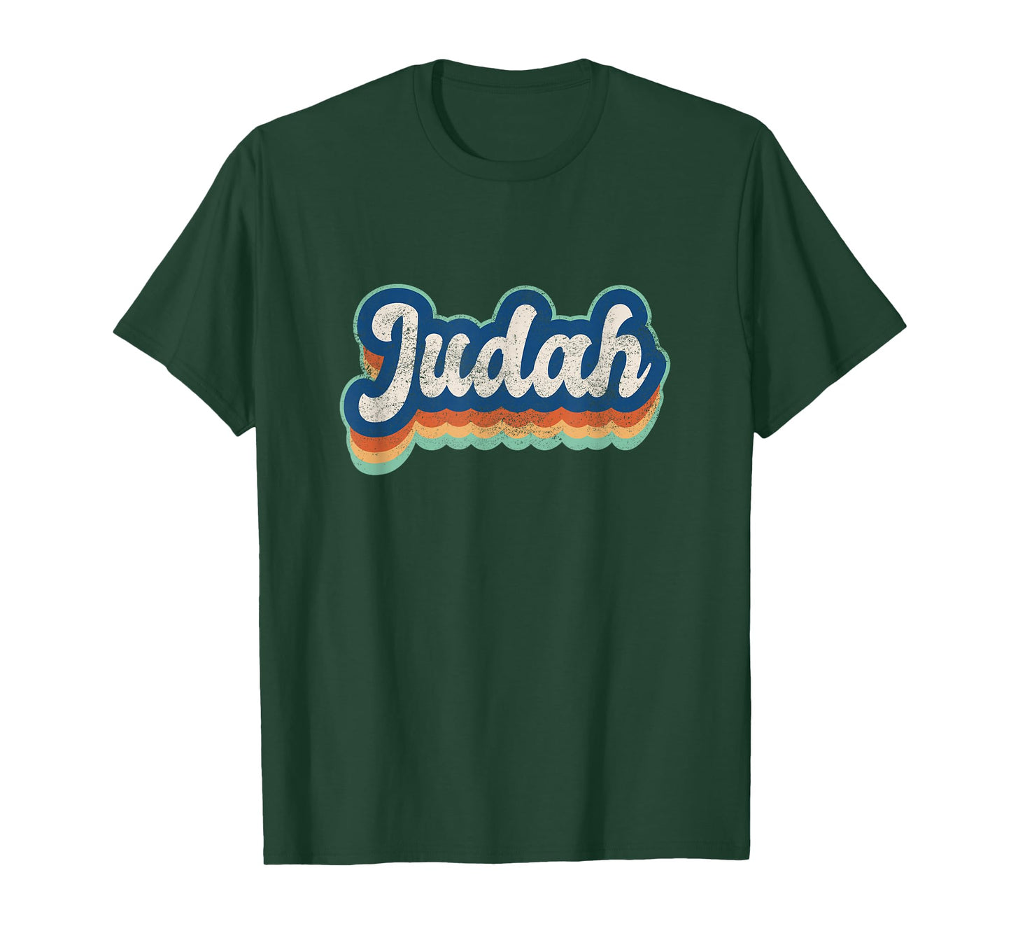 Judah First Name Boy Vintage Style 70s 80s Personalized T-Shirt