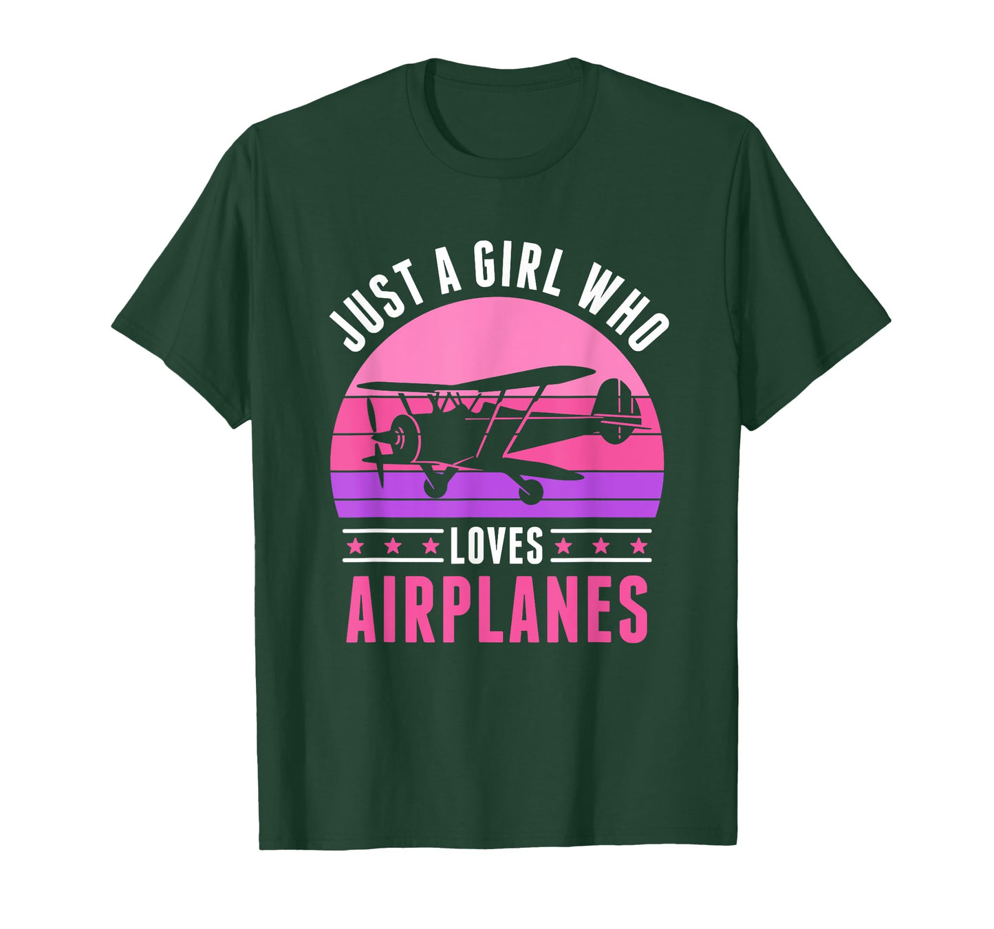 Just a Girl who Loves Airplanes Women T-Shirt