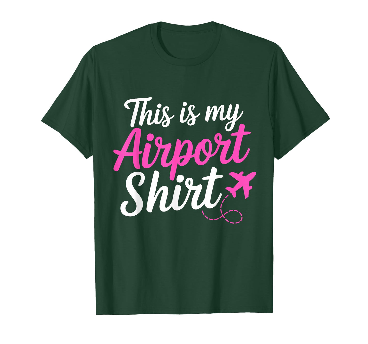 This Is My Airport Airplane Mode Traveling Vacation women T-Shirt
