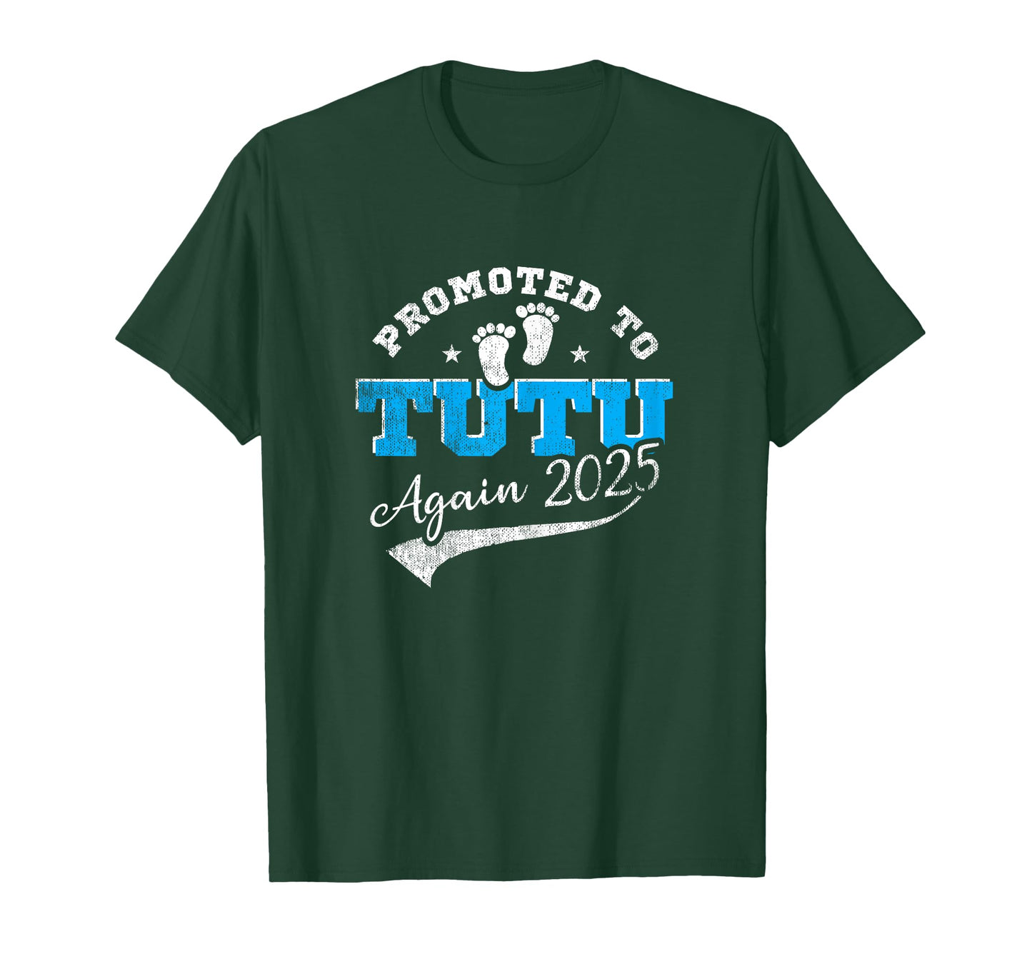 Promoted To Tutu Again 2025 Grandma 2nd Time Announce T-Shirt