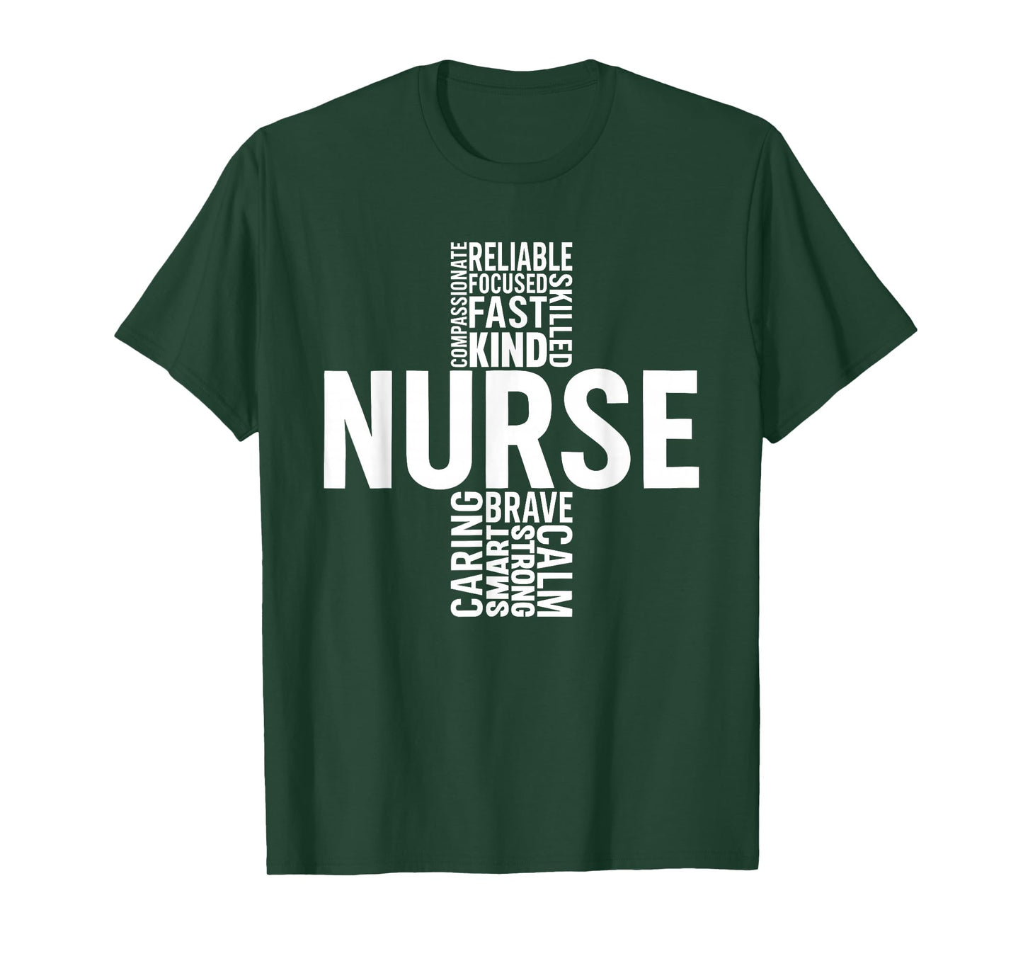Christian Nurse Cross Kind Skilled Healthcare Men Women Kids T-Shirt