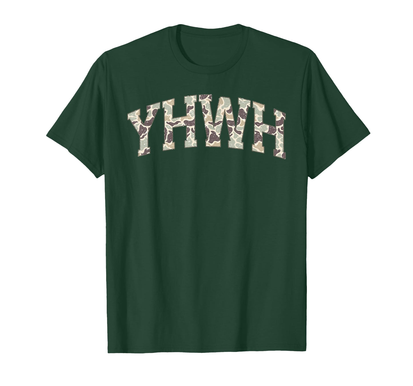 YHWH God Yahweh Camouflage T-Shirt