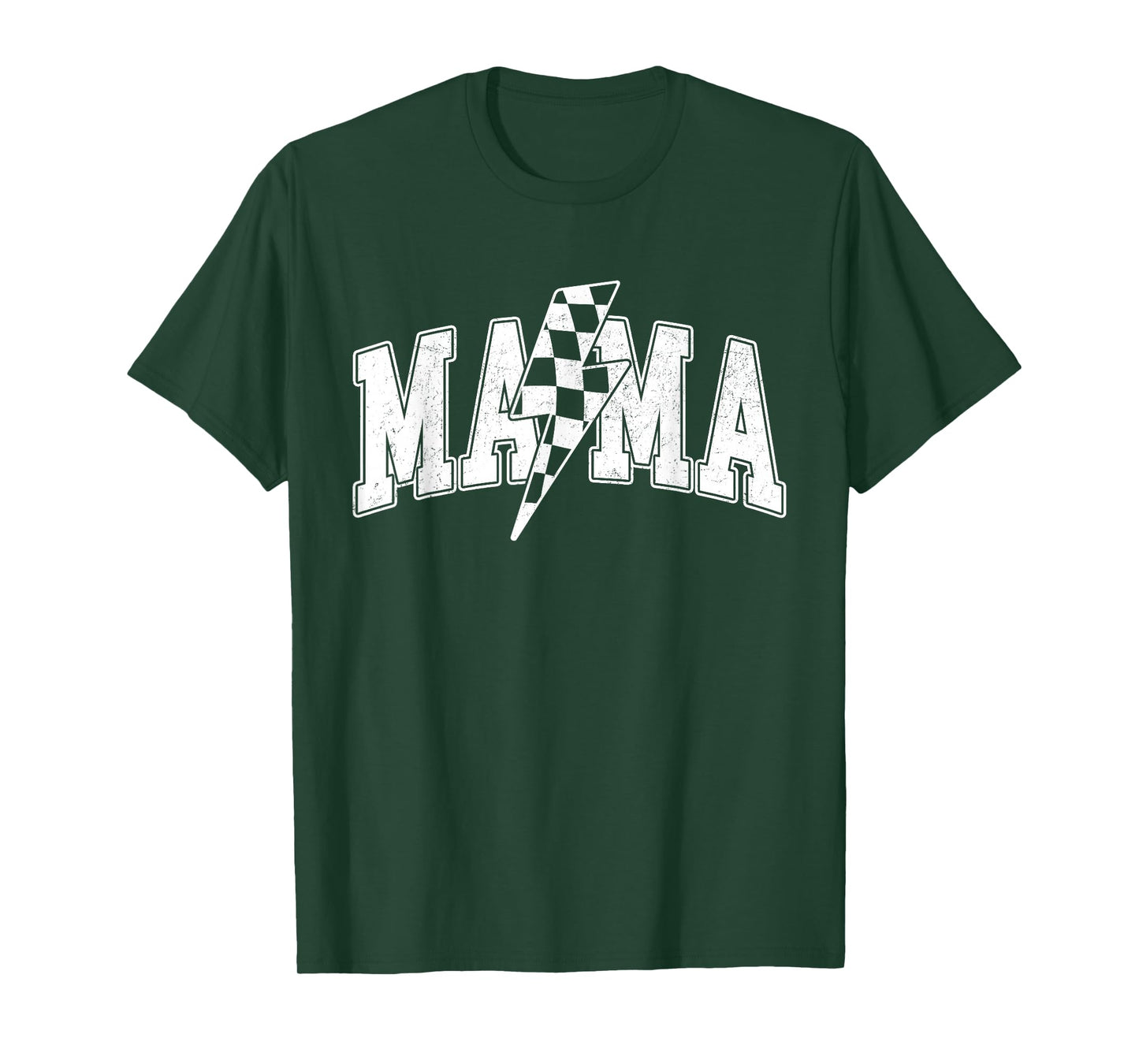 Mama Racing Car Family Matching Birthday Party Mother's Day T-Shirt