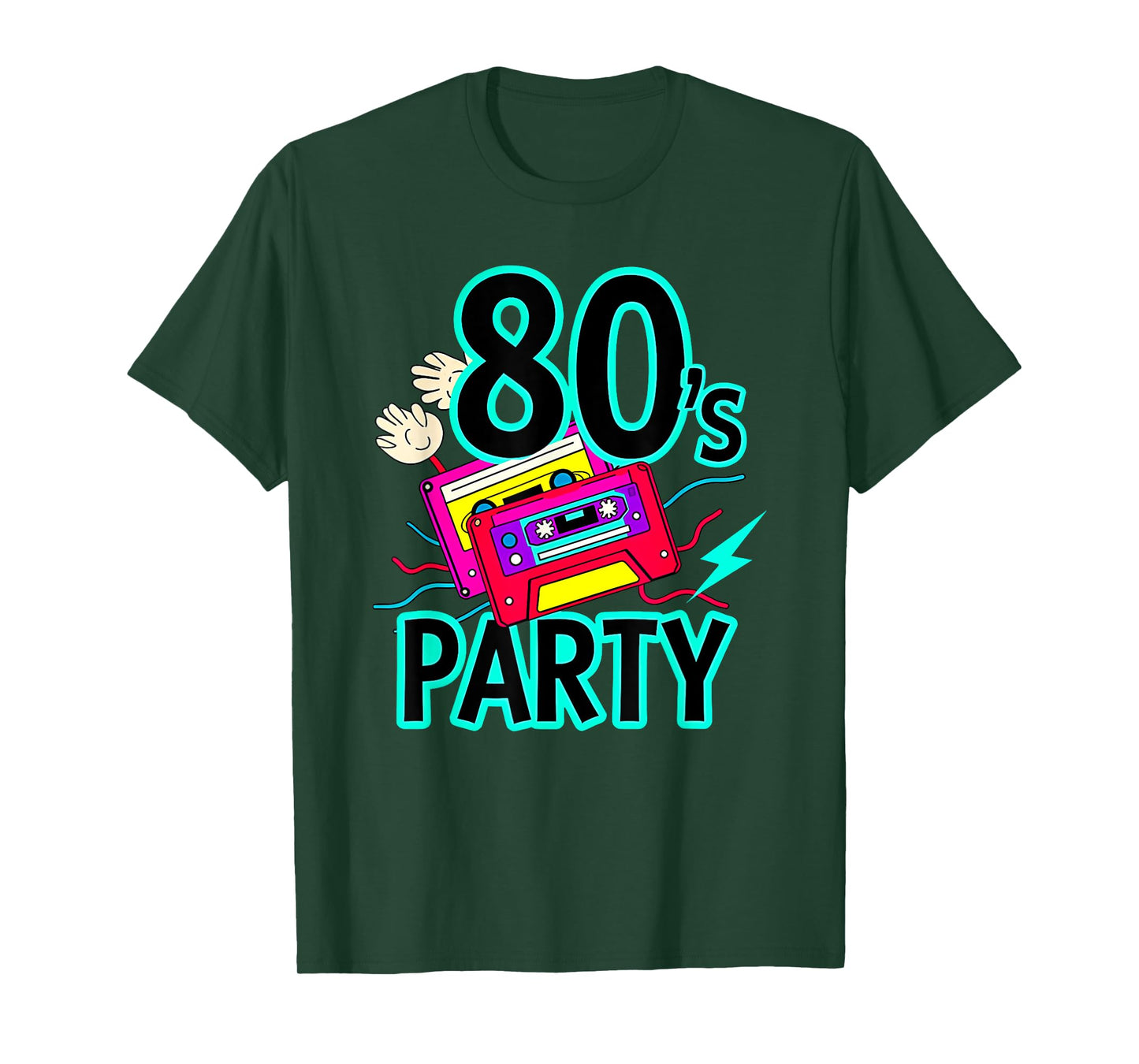 80's party retro cassette T-Shirt
