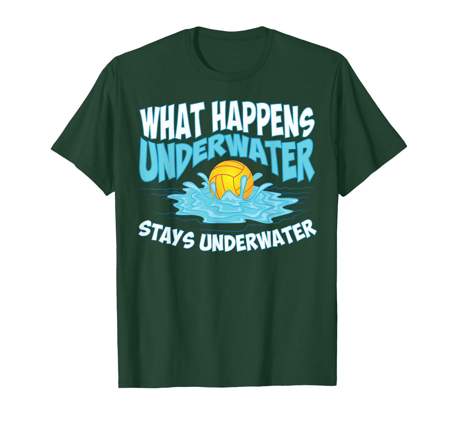 Funny Water Polo Art For Men Women Boys Water Polo Player T-Shirt