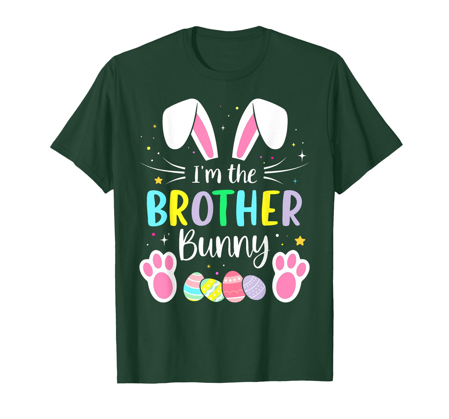 Im the brother bunny funny matching easter family T-Shirt