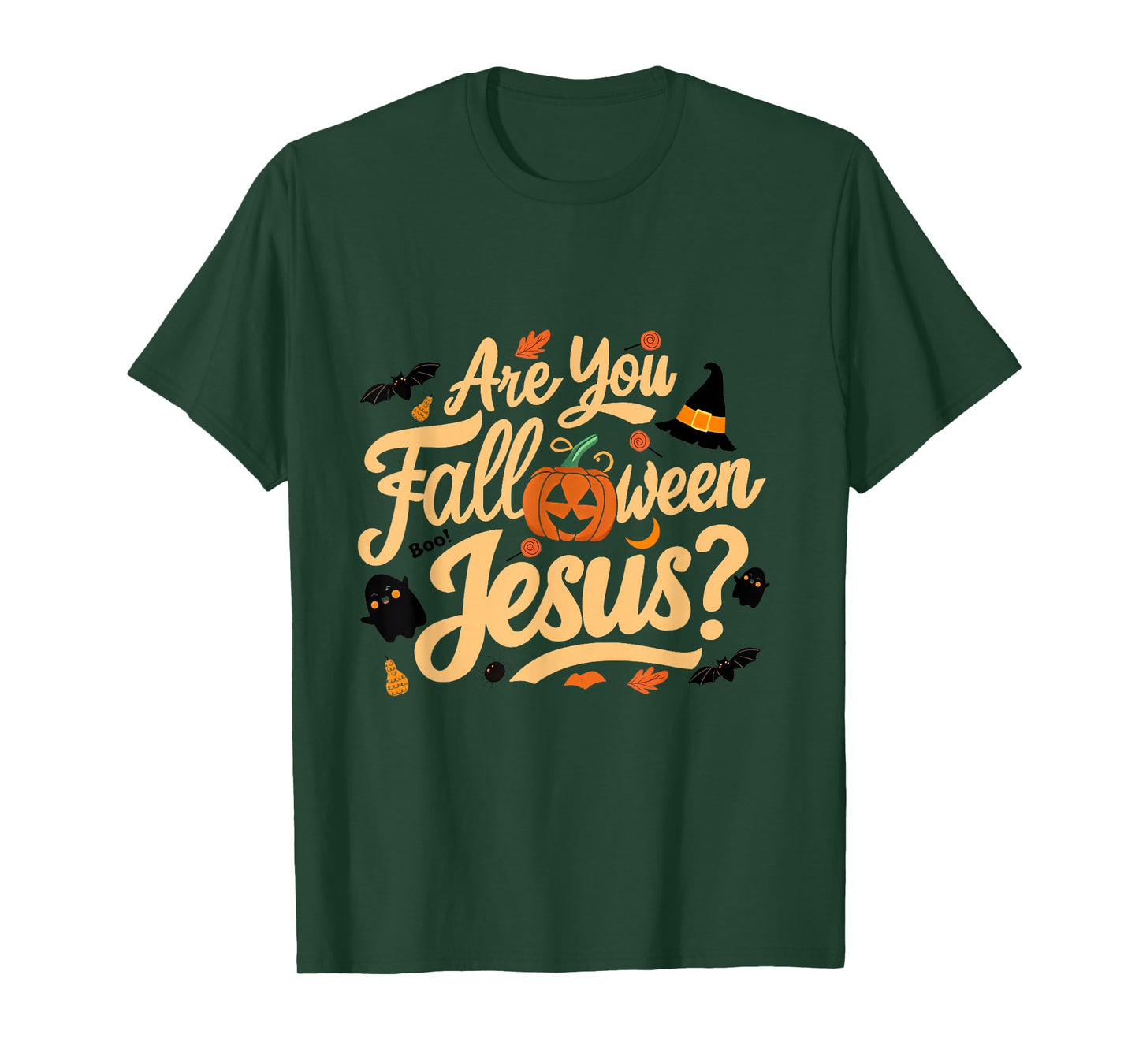 Halloween are You Falloween Jesus Godly Matthew Christian T-Shirt