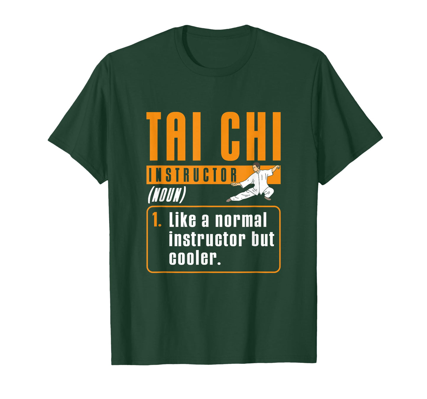 Funny Tai Chi Instructor Definition Fighting Tai Chi Trainer T-Shirt