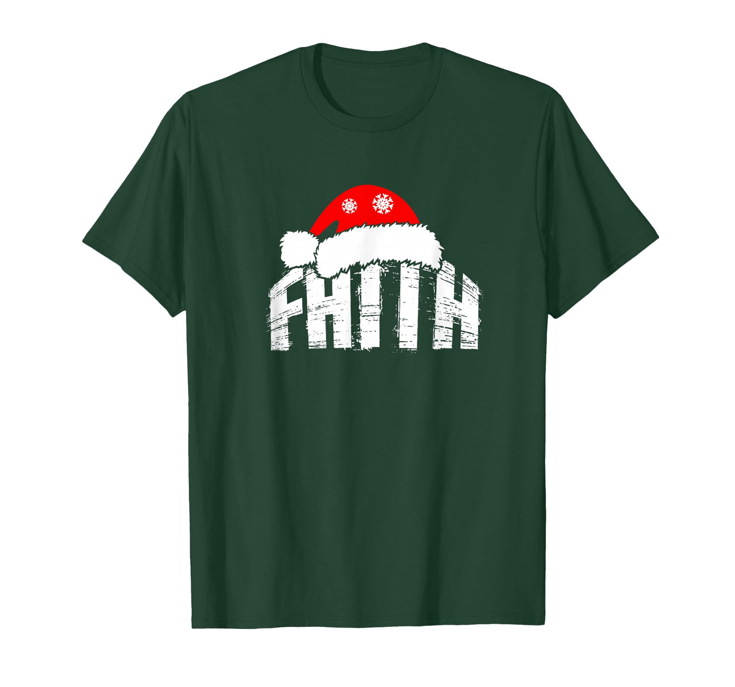 Family Christmas Design - Mummy - Daddy - Flown - Faith T-Shirt