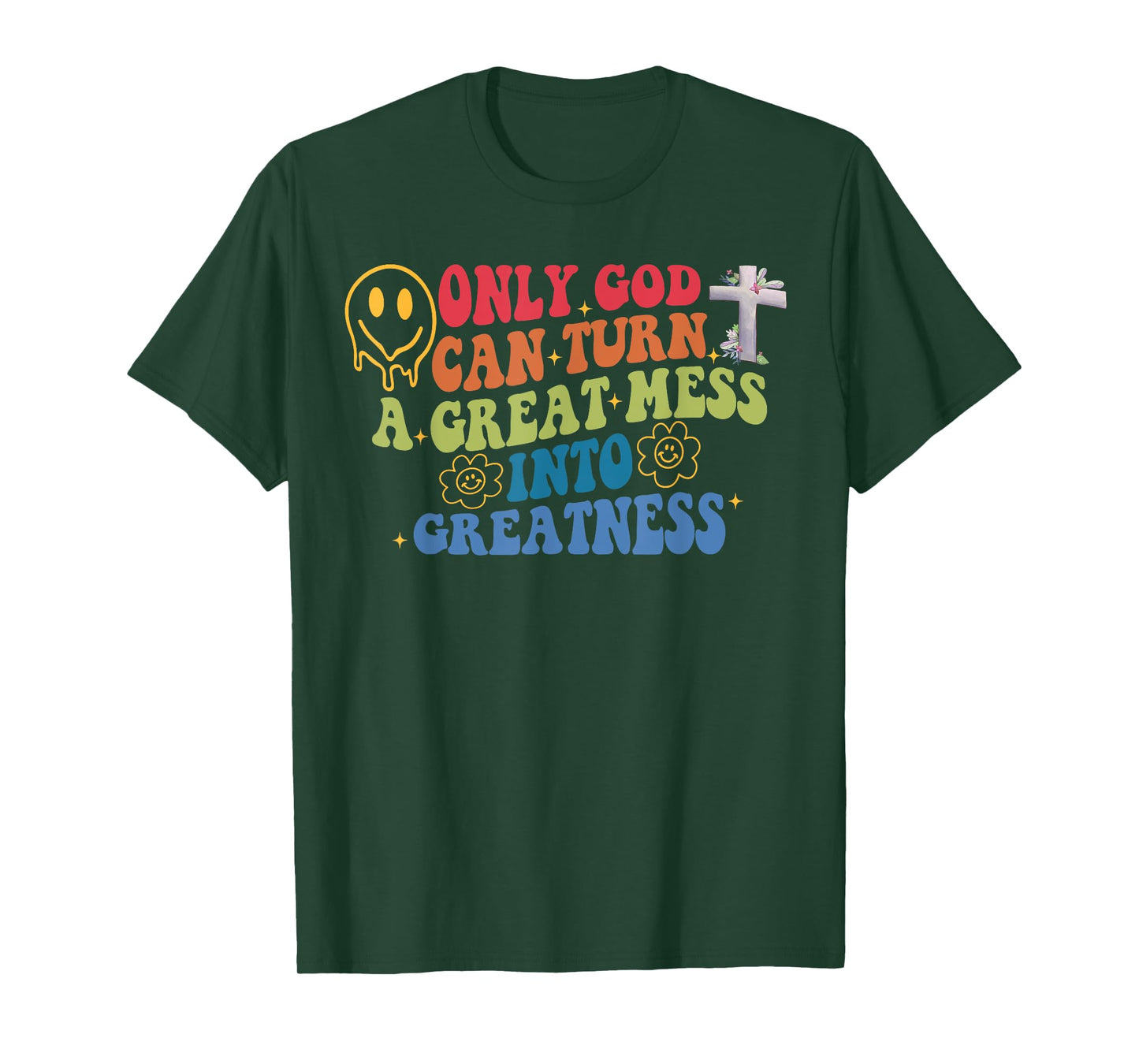 Inspire, Faith in God, Self-Help, Only God T-Shirt