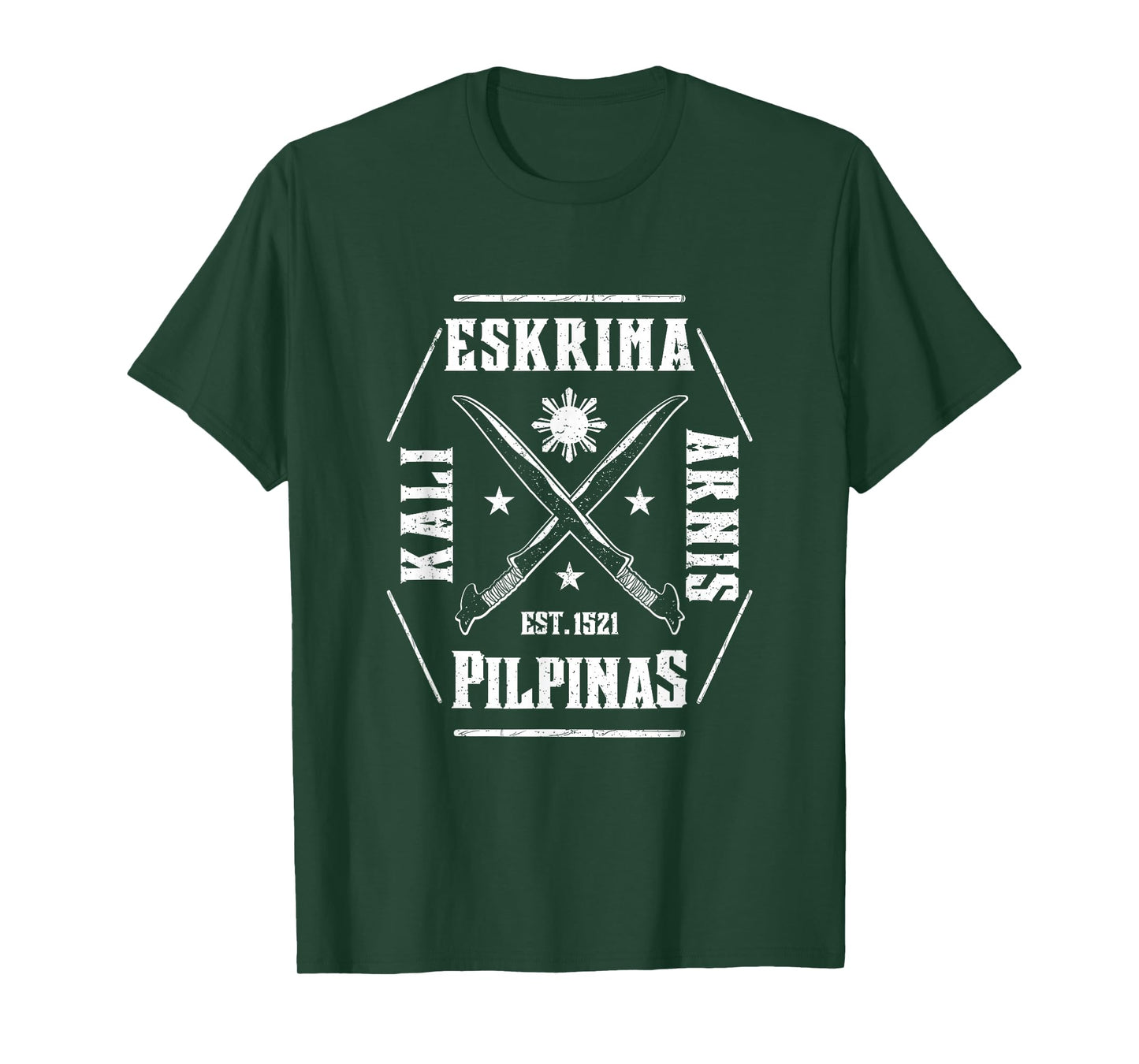 Filipino Martial Arts Eskrima Kali Arnis Blades Self Defense T-Shirt