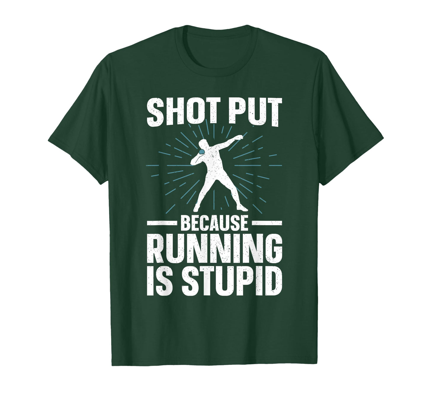 Shot Put Art For Men Women Track And Field Coach Shot Put T-Shirt