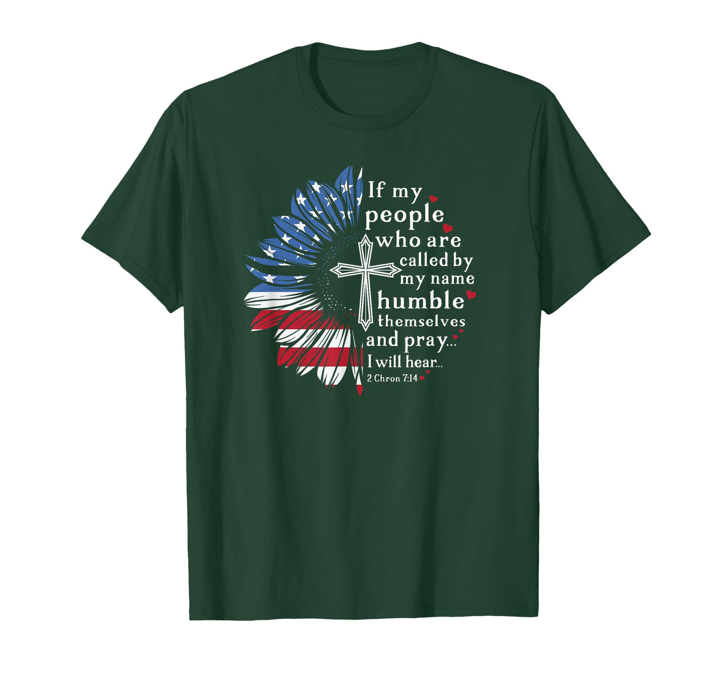 If My People Christian Patriotic Sunflower for Sunflower Fan T-Shirt