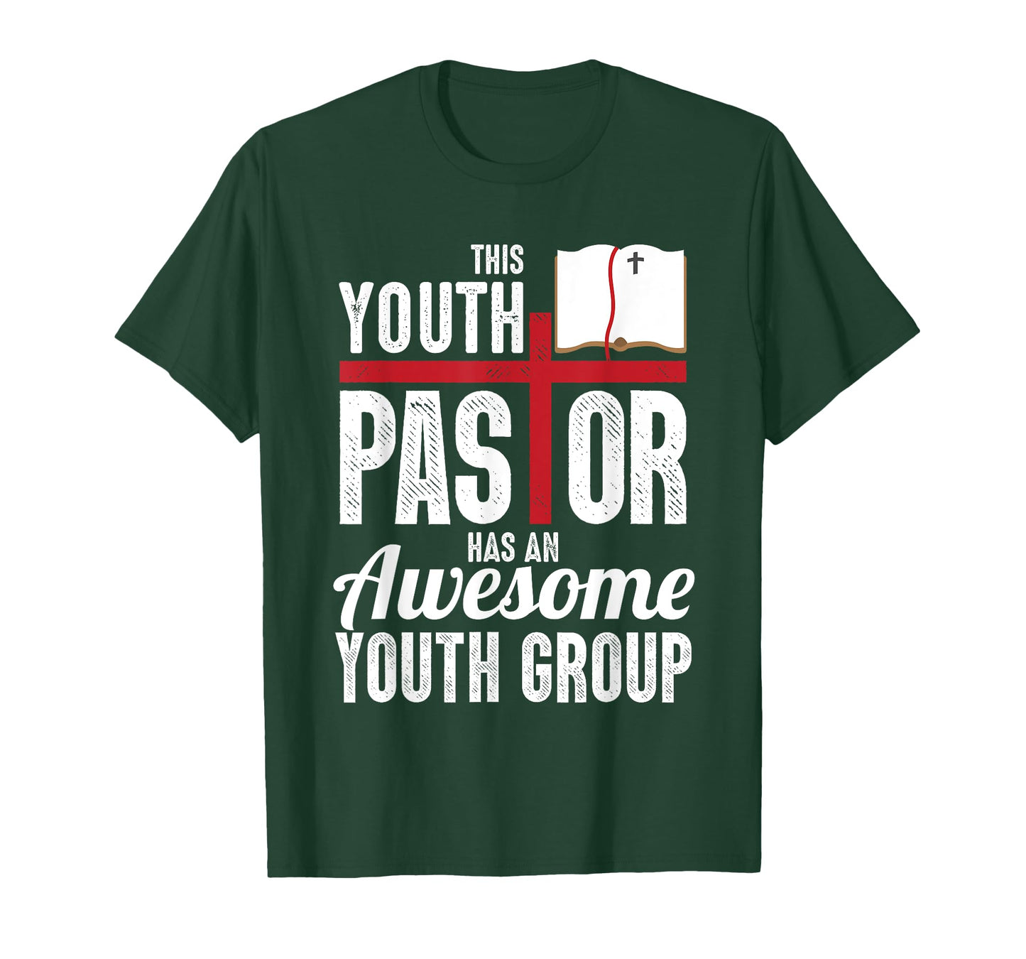 Cool Youth Pastor Art For Men Women Christian Church Lovers T-Shirt