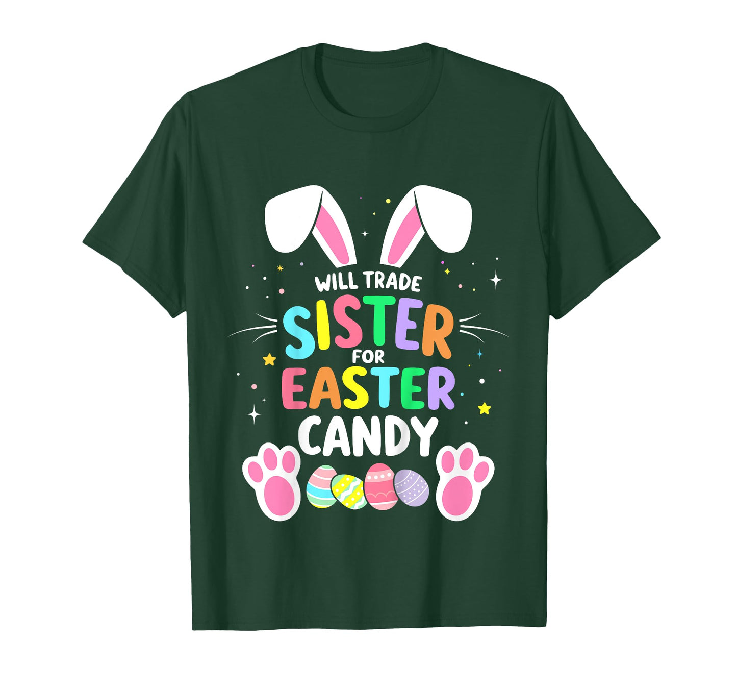 Kids Will trade sister for easter candy funny boys toddler T-Shirt