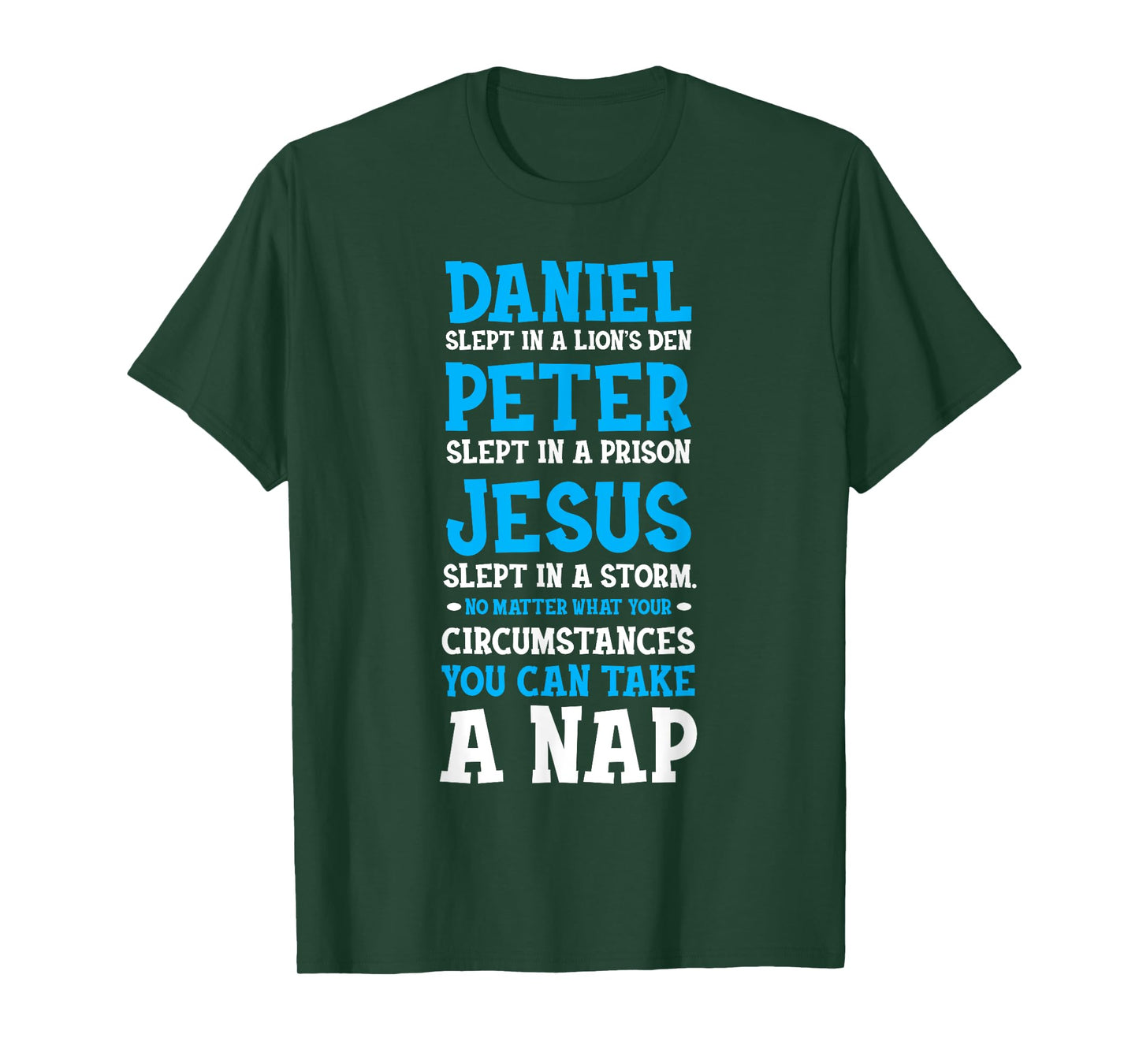 Funny Nap Lovers Sleeping Jesus Napping Gift Christian Humor T-Shirt