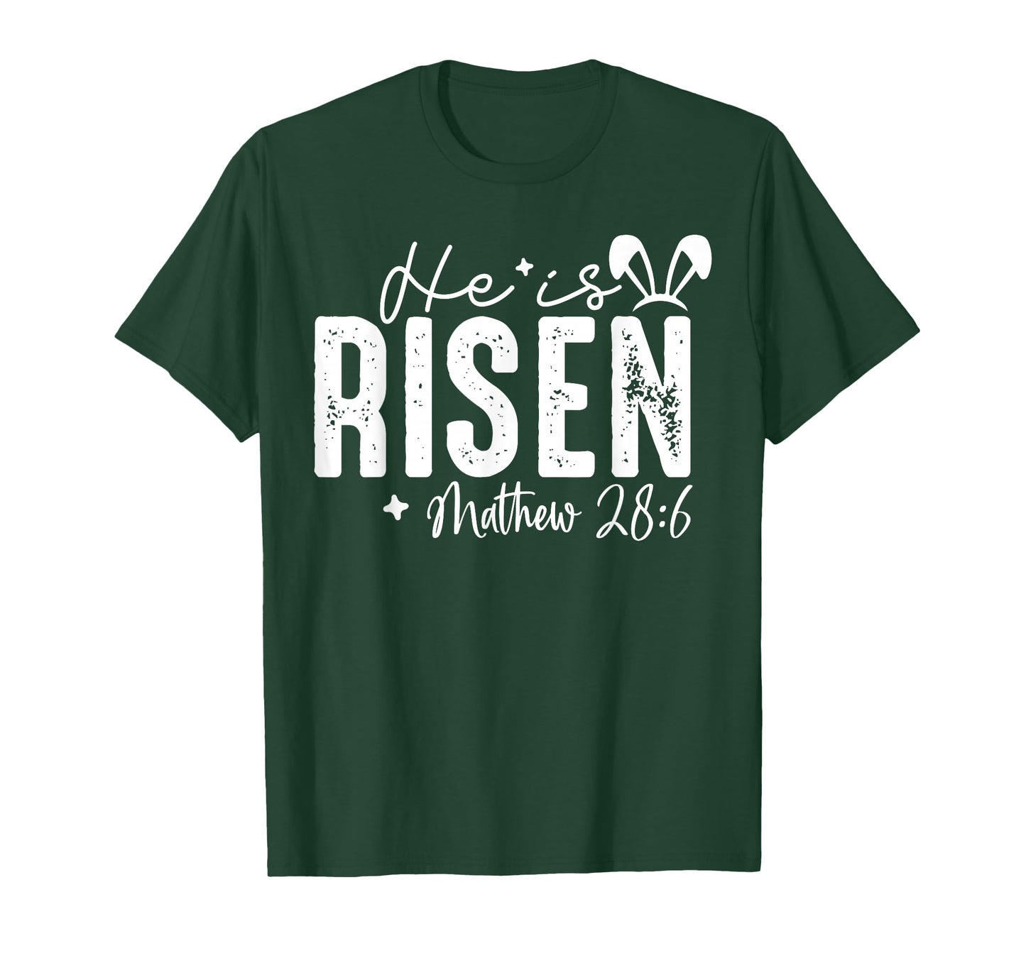 He is Risen Christian - Easter Resurrection Religious Faith T-Shirt