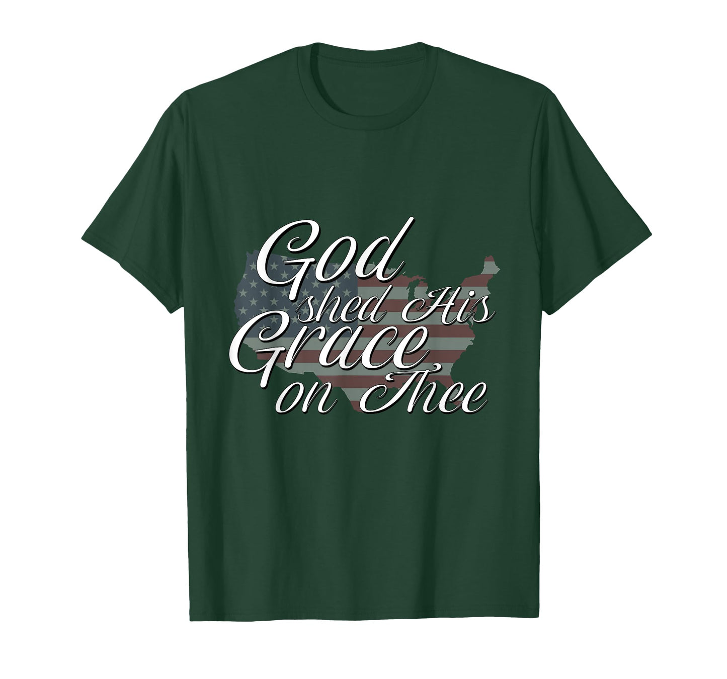 God Shed His Grace On Thee Perfect Religious Inspirational T-Shirt