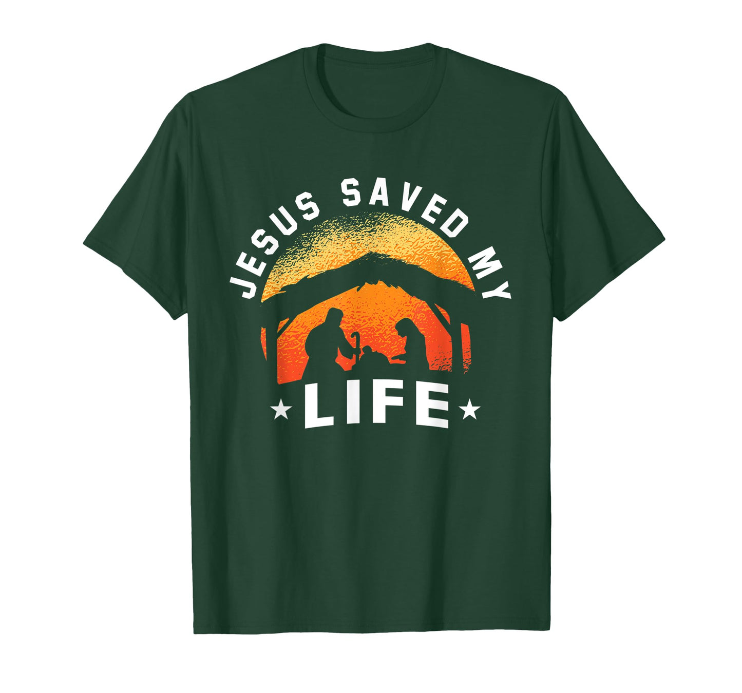 Jesus Christ Christianity Gifts Jesus Saved My Life T-Shirt