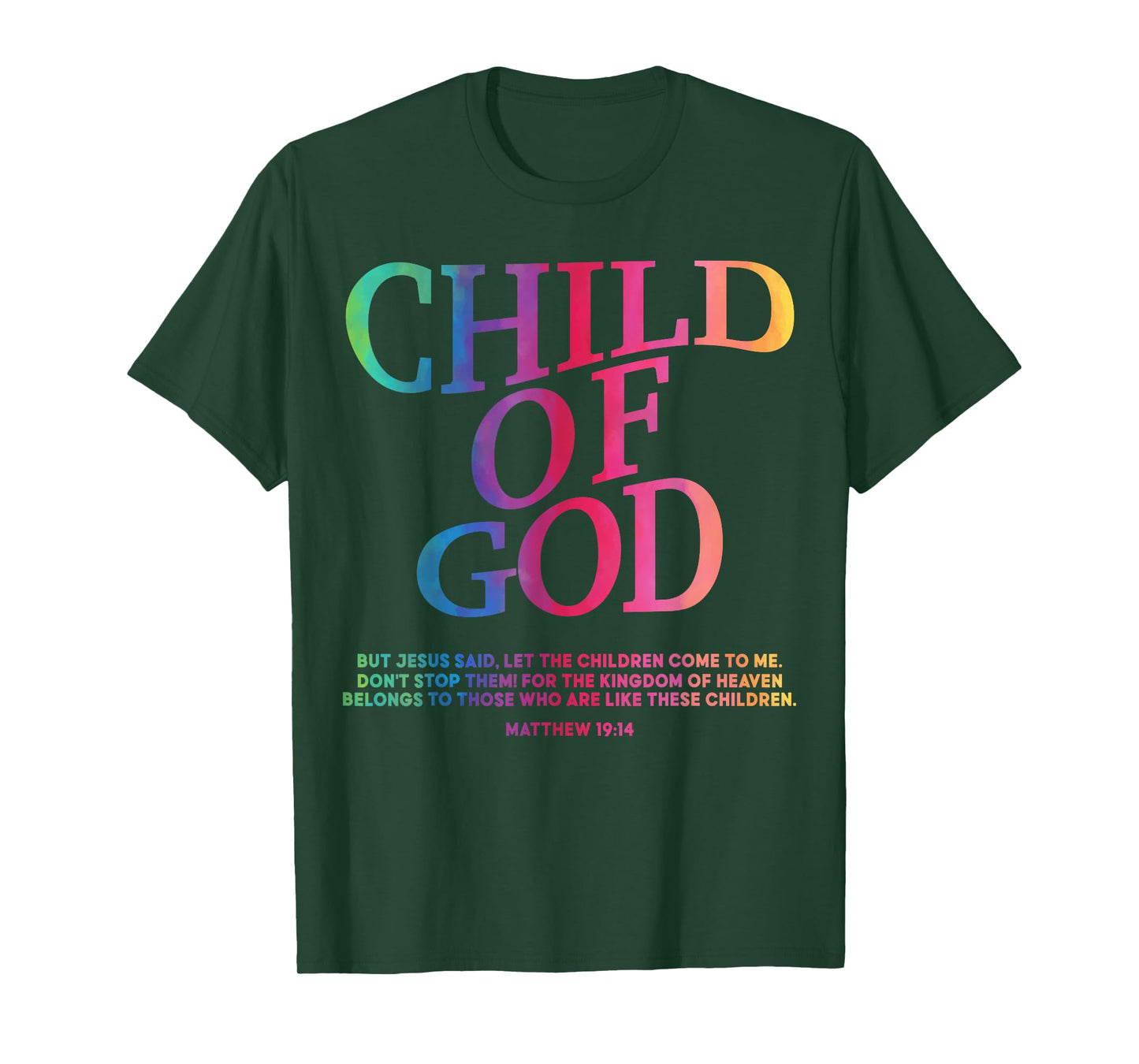 Toddler Child Of God Son Sister Brother Boy Christian Jesus T-Shirt