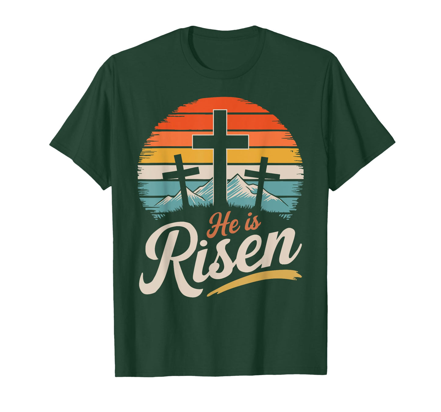 He is risen for religious christian easter T-Shirt