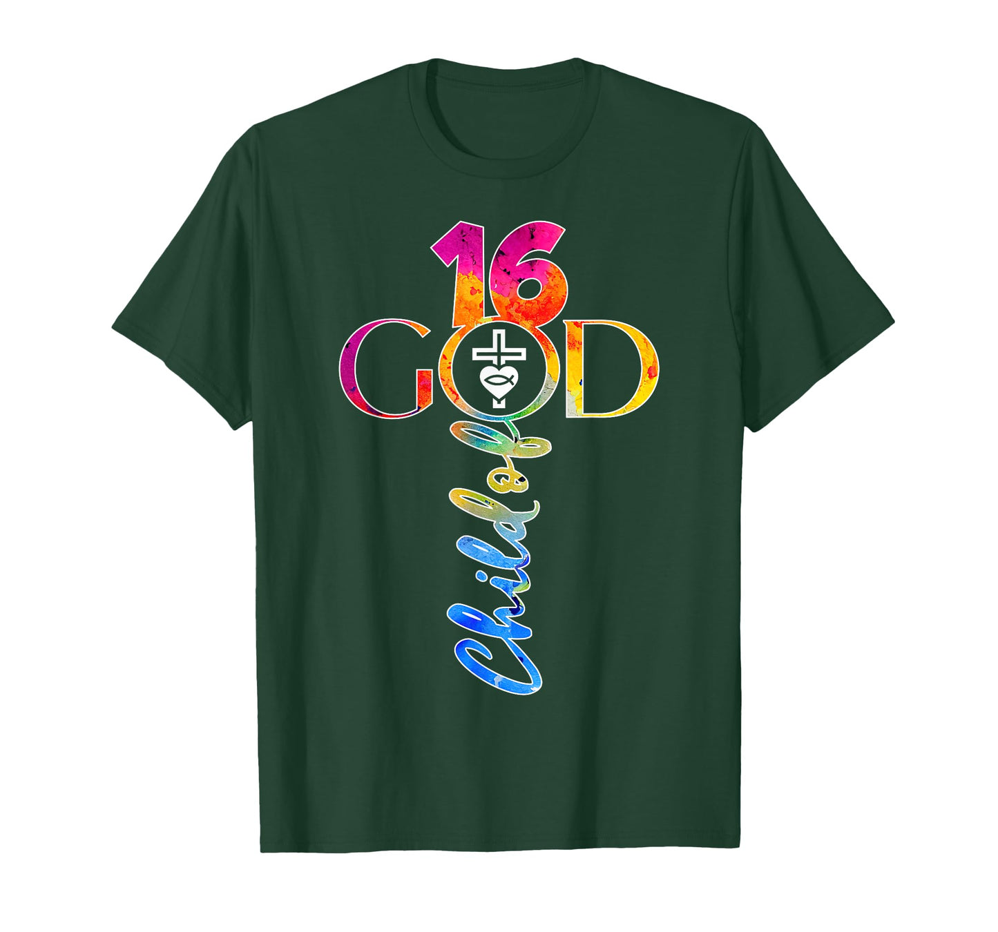 GOD 16 YEARS JESUS 16TH BIRTHDAY T-Shirt