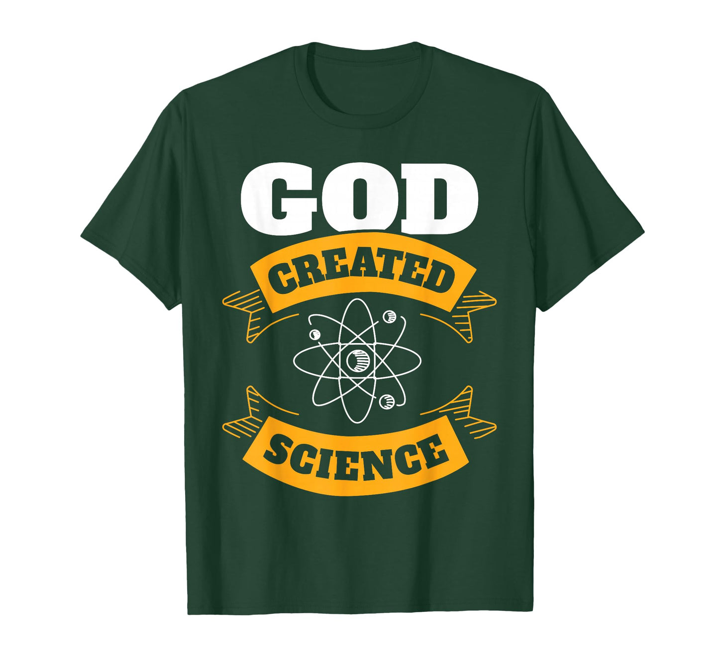 God Created Science - Christian T-Shirt
