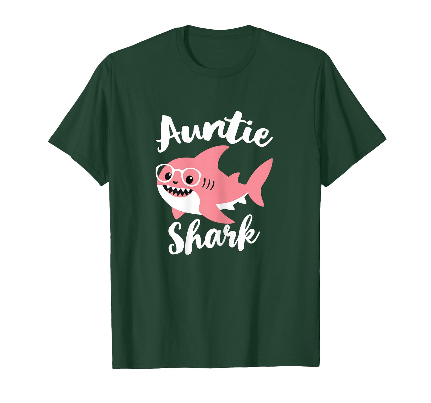 Auntie Shark Mother's Day Grandma Funny T-Shirt