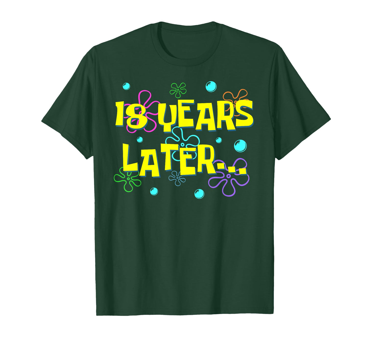 Bruh Eighteen 18 Years Later 18th Birthday Party Funny Meme T-Shirt