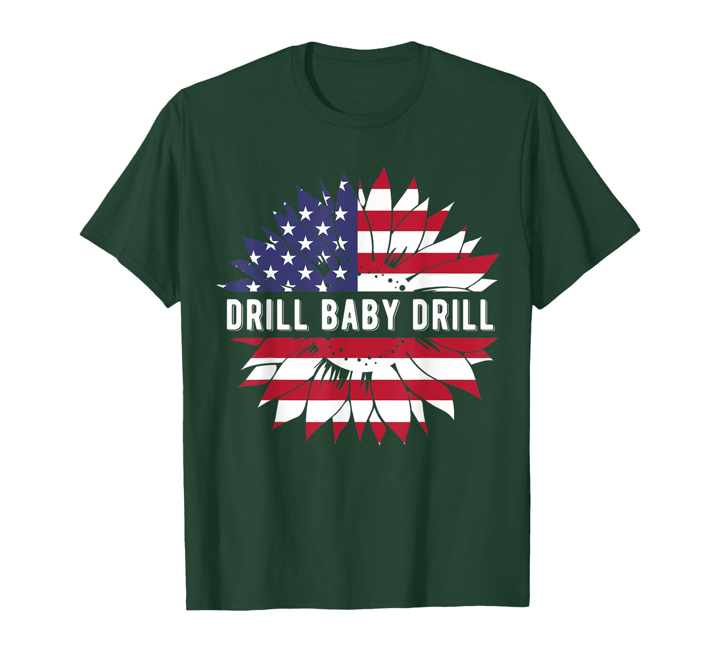 47 Trump Drill Baby Drill Inauguration USA America Patriot T-Shirt