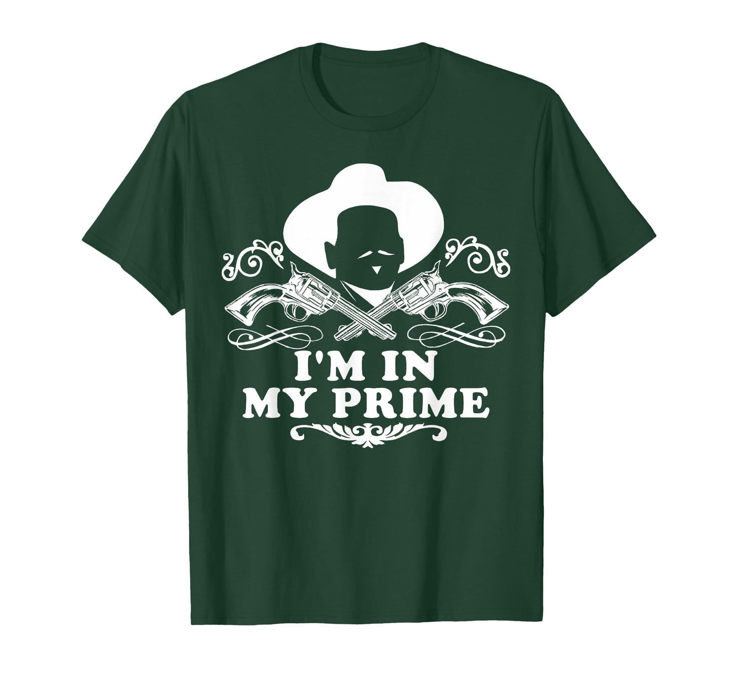 Doc Holliday Cowboy Prime Quote Western Mustache T-Shirt