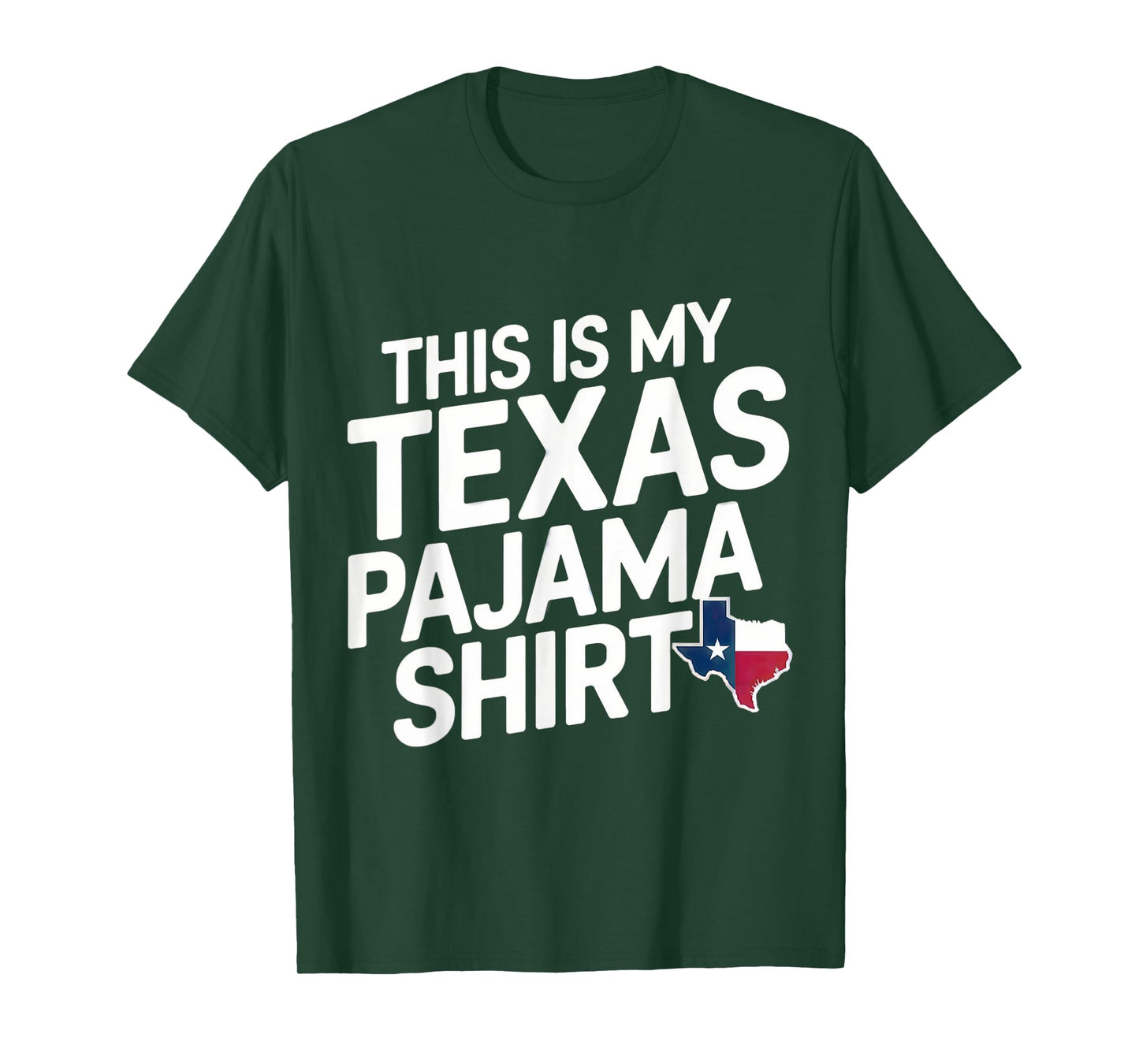 This is My Texas Pajama Shirt Lone Star State Shirt T-Shirt
