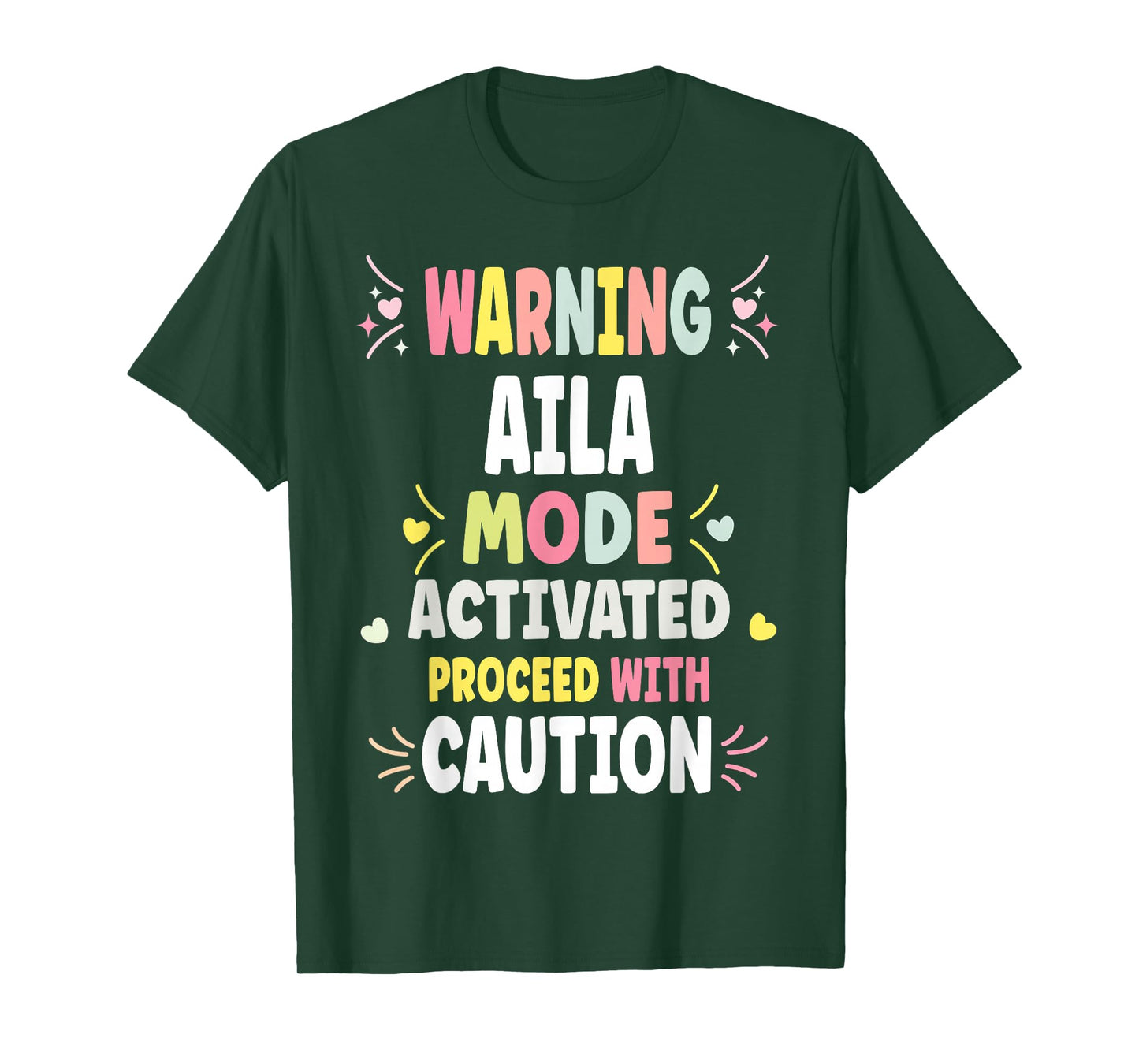 AILA Personalized Women's Gift Custom AILA T-Shirt