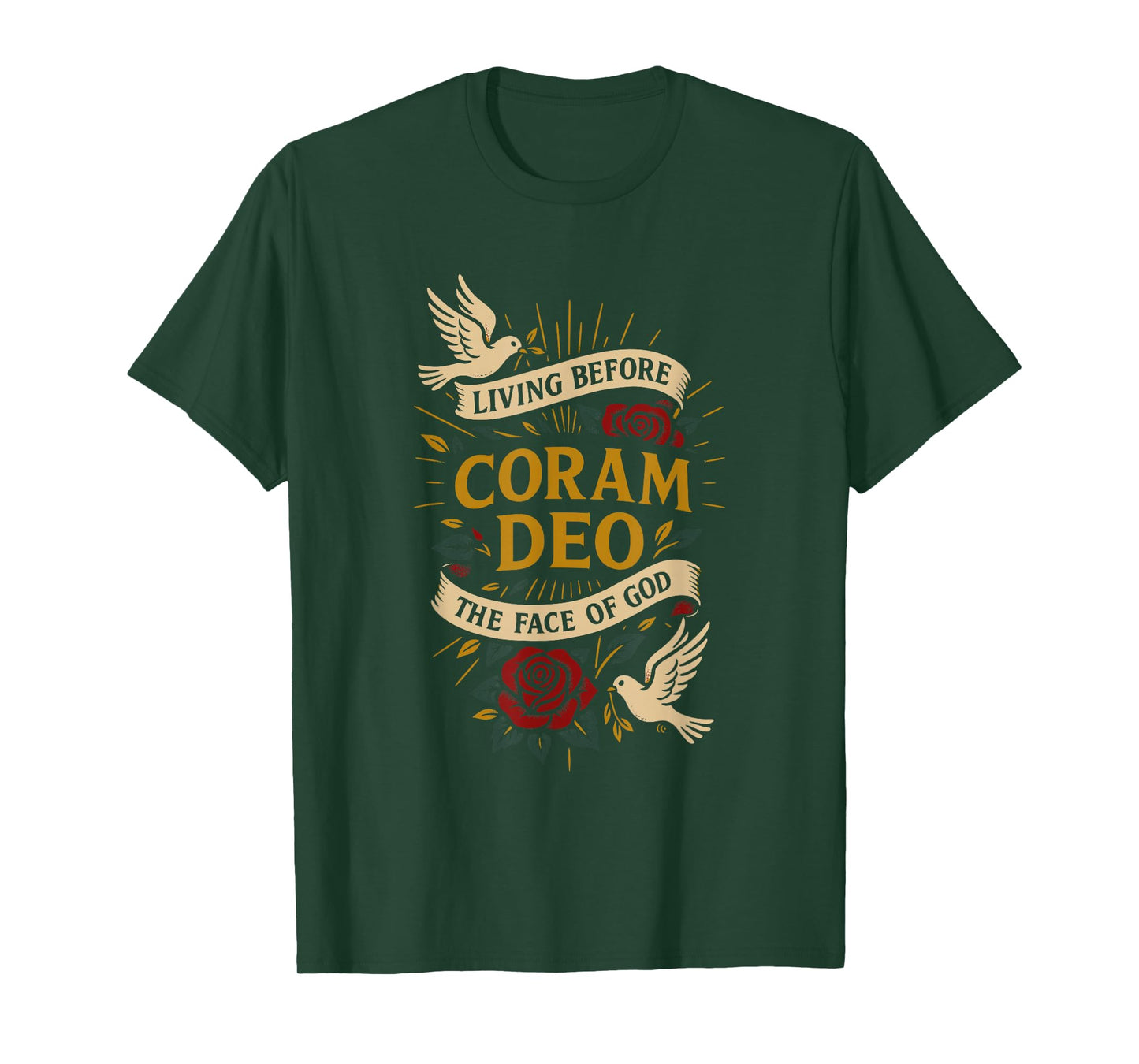 Coram DEO - Living Before The FACE of GOD T-Shirt