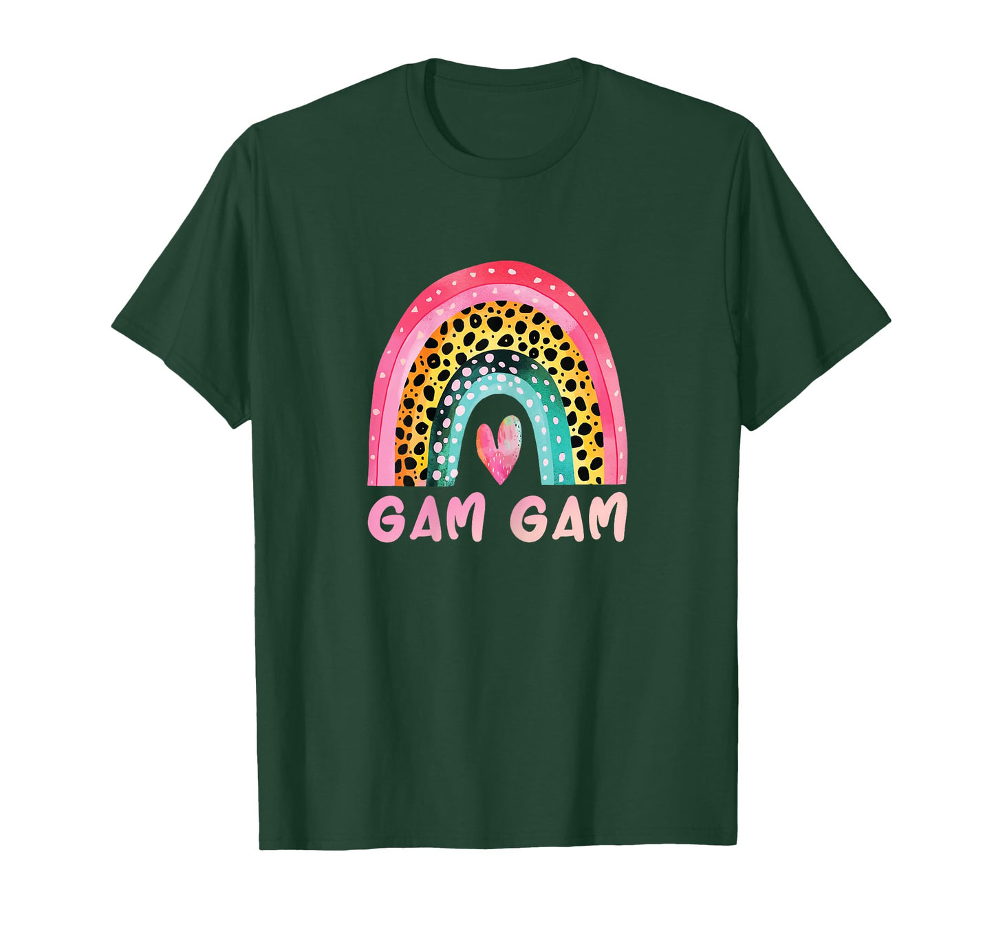 Gam-Gam Rainbow Mother's Day Love Cute Funny Grandma GamGam T-Shirt