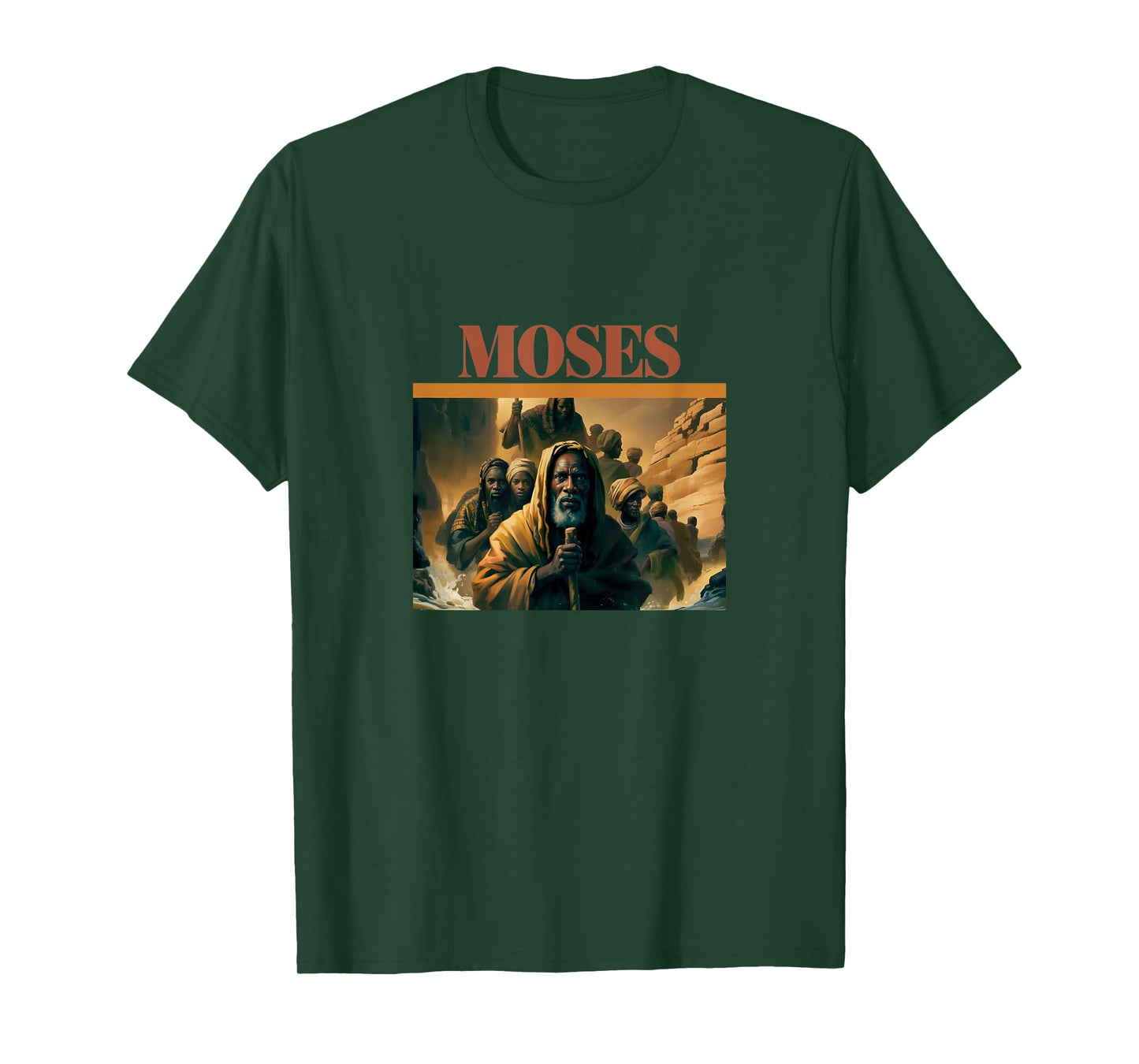 Moses - African American Hebrew Israelite Inspired Tee T-Shirt