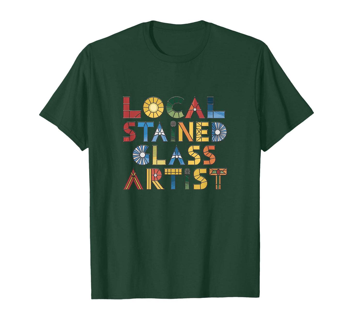 Funny Stained Glass Quote T-Shirt