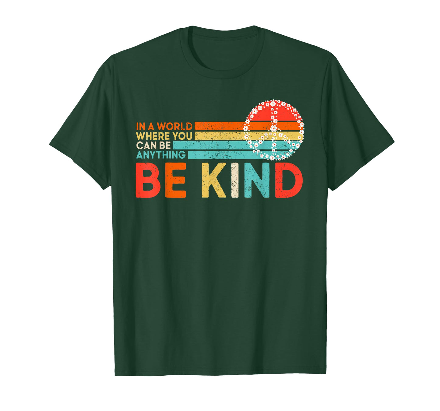 World Kindness Day Be Kind Hand Sign Peace Choose Kindness T-Shirt