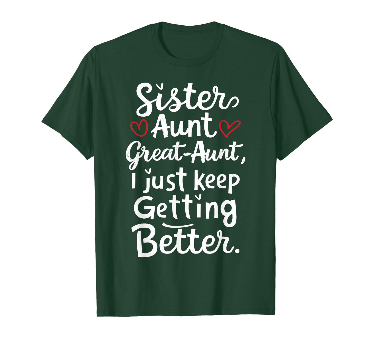 Mother's Day from Grandkids Sister Aunt Great Aunt T-Shirt
