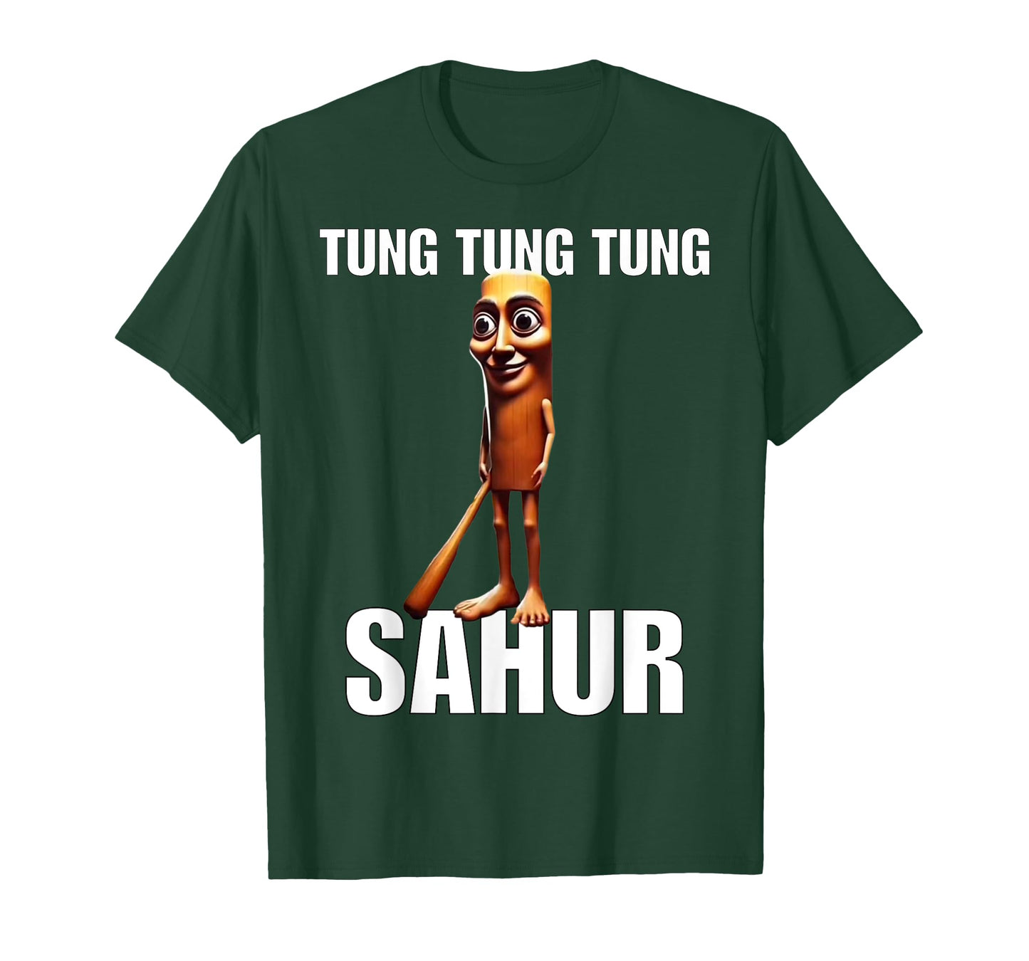 Funny tung tung tung sahur italian brainrot gen z T-Shirt