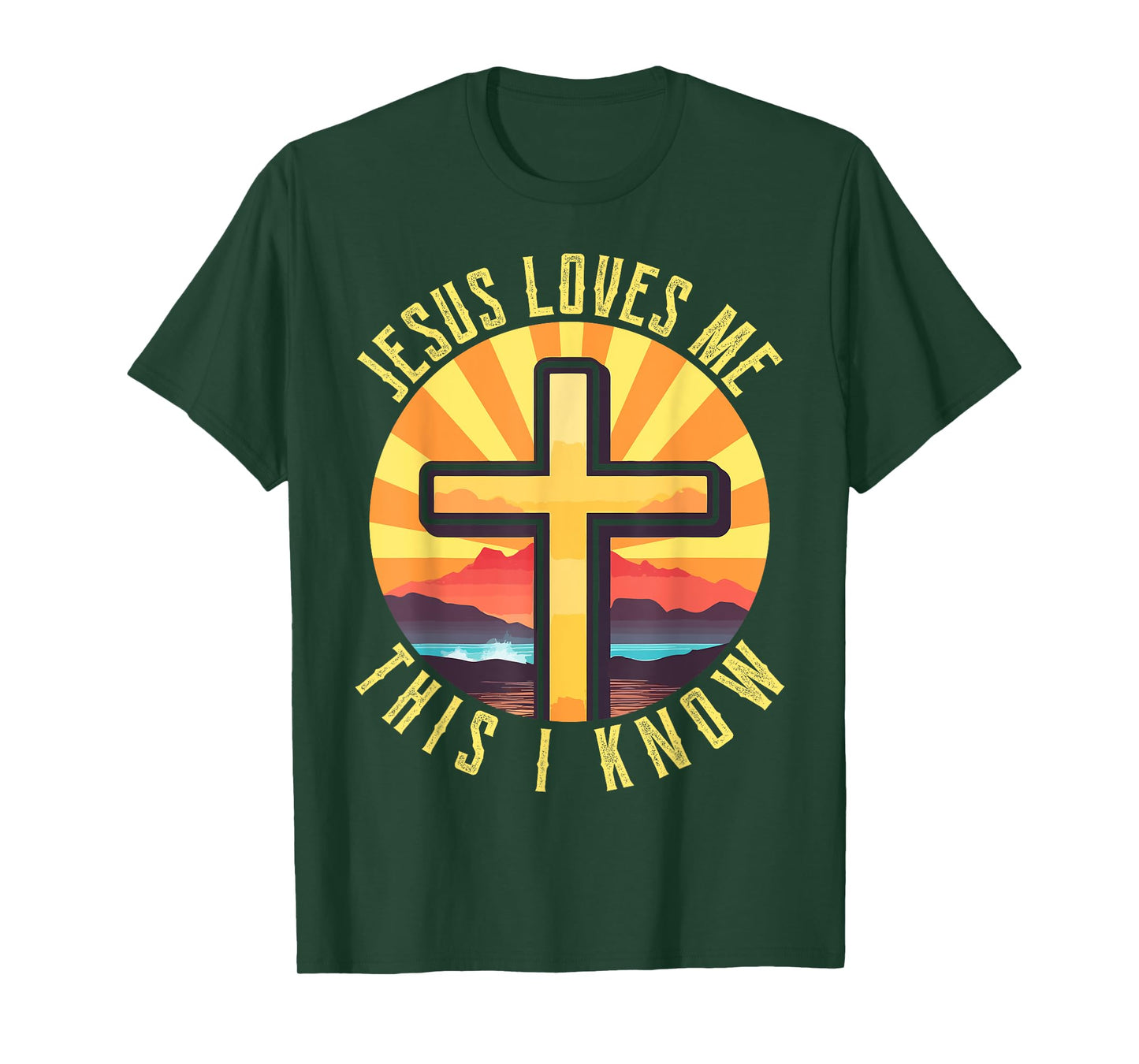 Jesus loves me this I know Shirt Jesus Shirts Christian T-Shirt