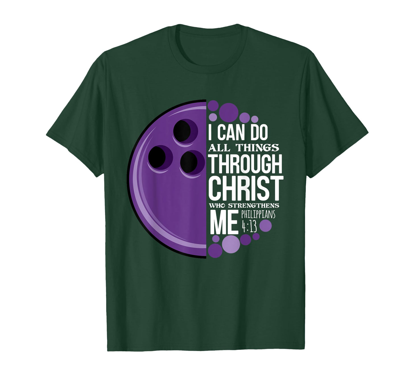 Christian Bowling Funny Personalized Team Gift For Men Women T-Shirt