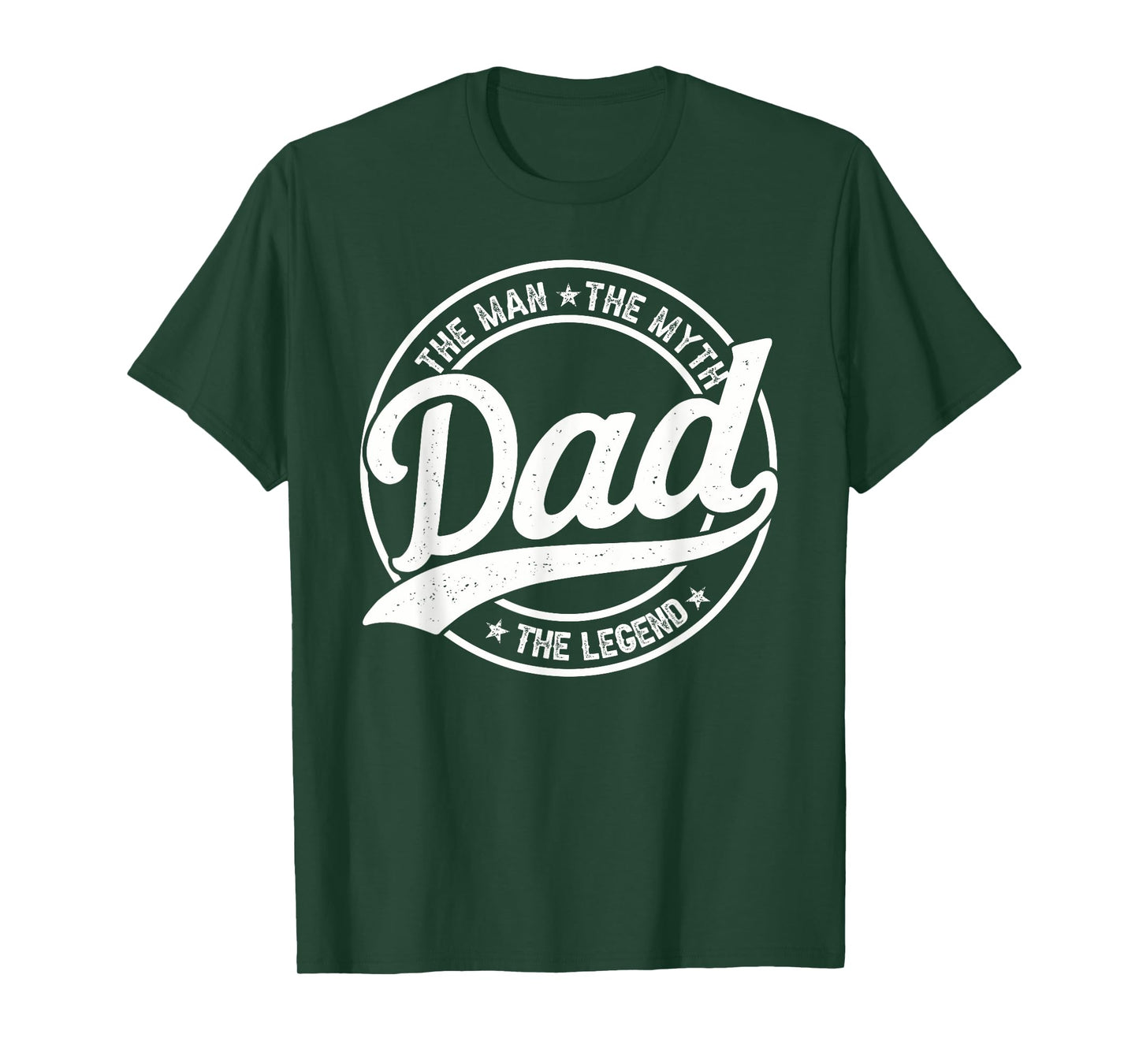 Dad The Man The Myth The Legend Men Papa Funny Father's Day T-Shirt