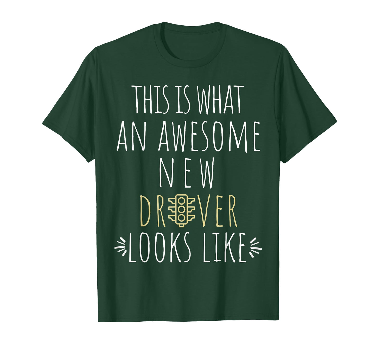 New Drivers License Passed Road Test Funny Quote Driving T-Shirt
