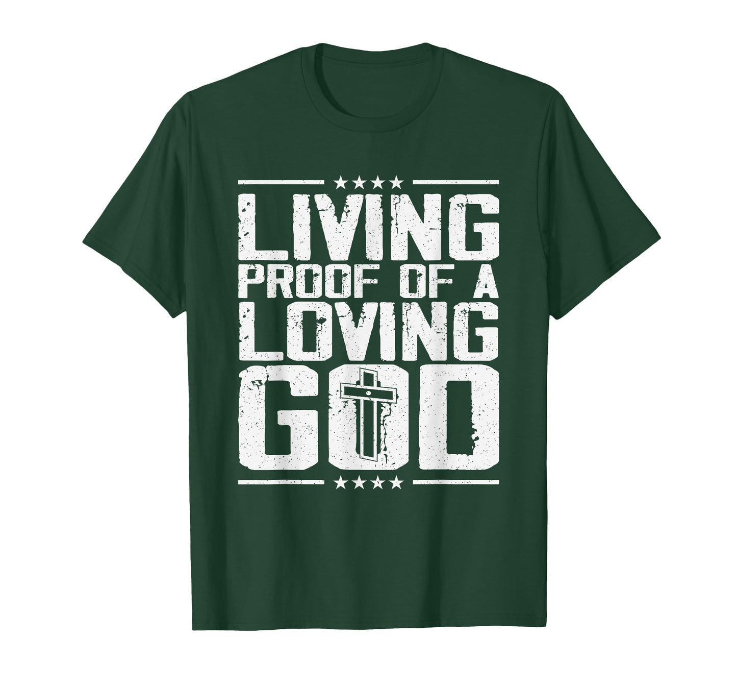 Living Proof of A Living God T-Shirt