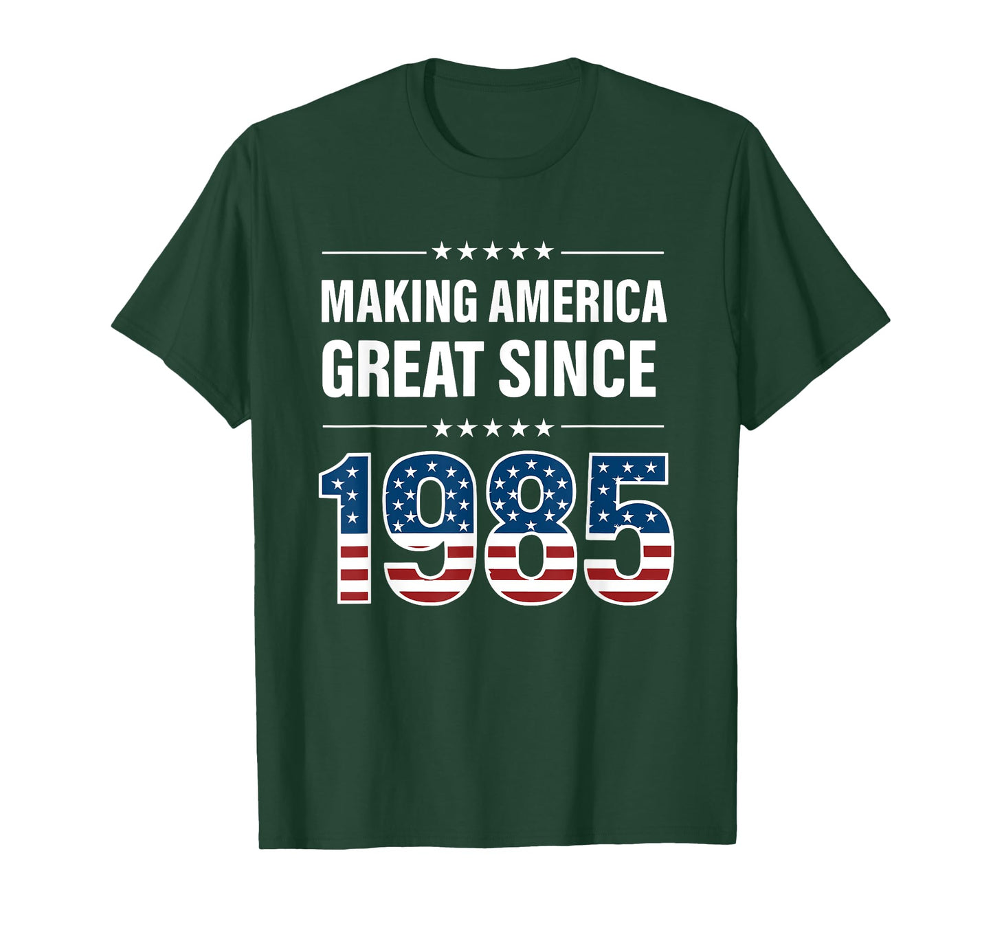 USA American Flag Funny 1985 40th Years Old 1985 Birthday T-Shirt