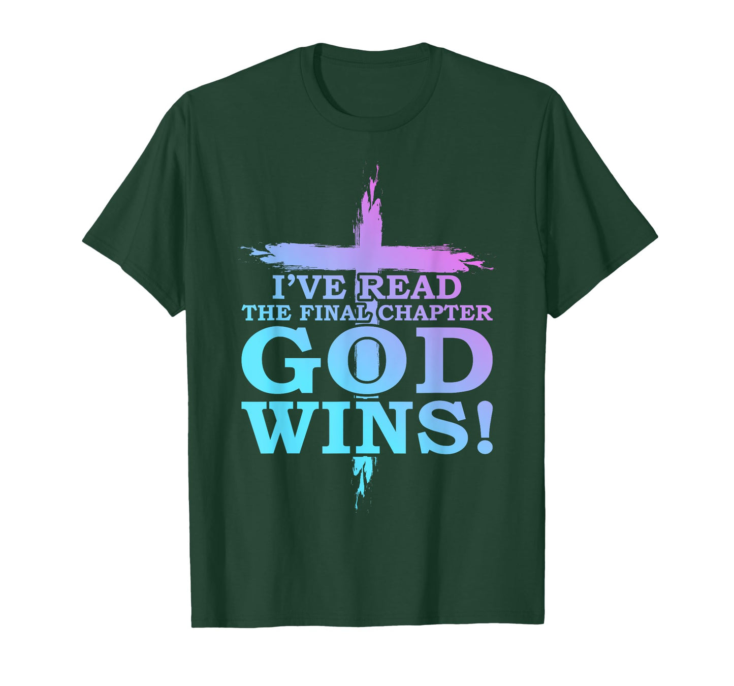 I’ve Read The Final Chapter God Wins Funny Christian Church T-Shirt