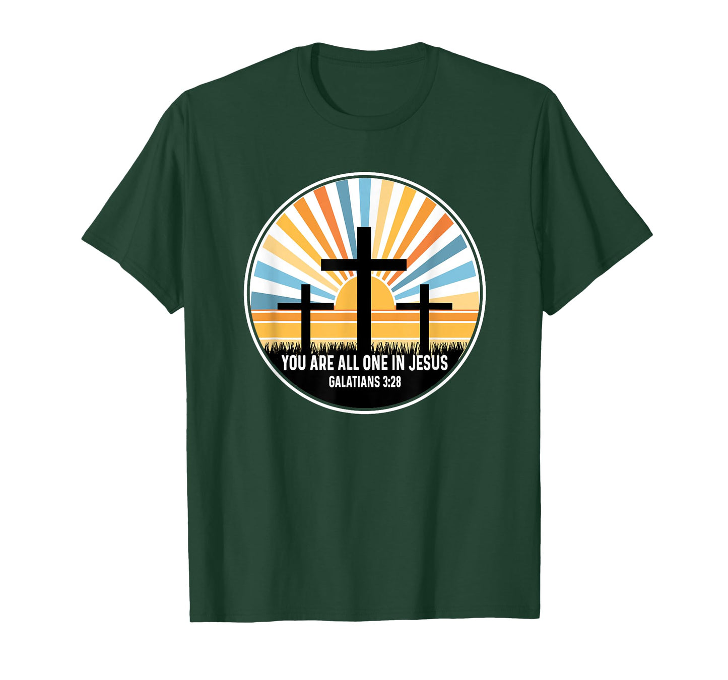 Galatians 3:28 3 28 God Jesus Religious Quote Christian T-Shirt