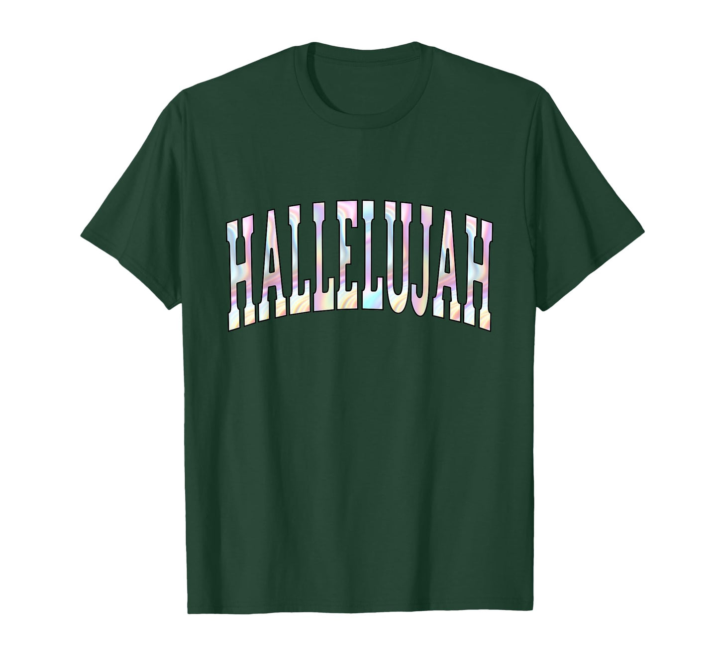 Hallelujah Christian Faith Jesus Religious Praise T-Shirt