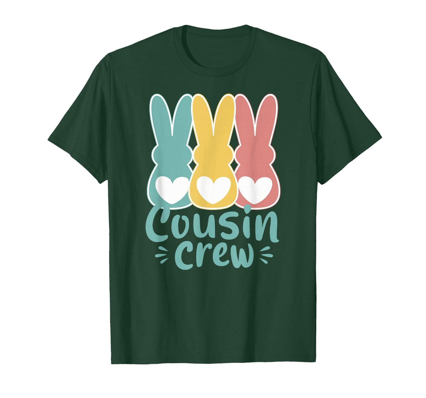 Easter Cousin Crew Squad Family Matching Bunnies Toddler Kid T-Shirt